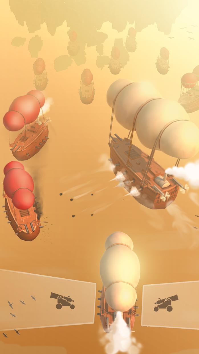 Sky Battleships全部面的战争