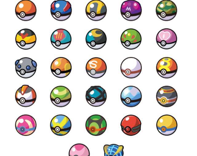 「宝可以够梦剑盾」精灵球篇:27种精灵球的结果 如何获得?