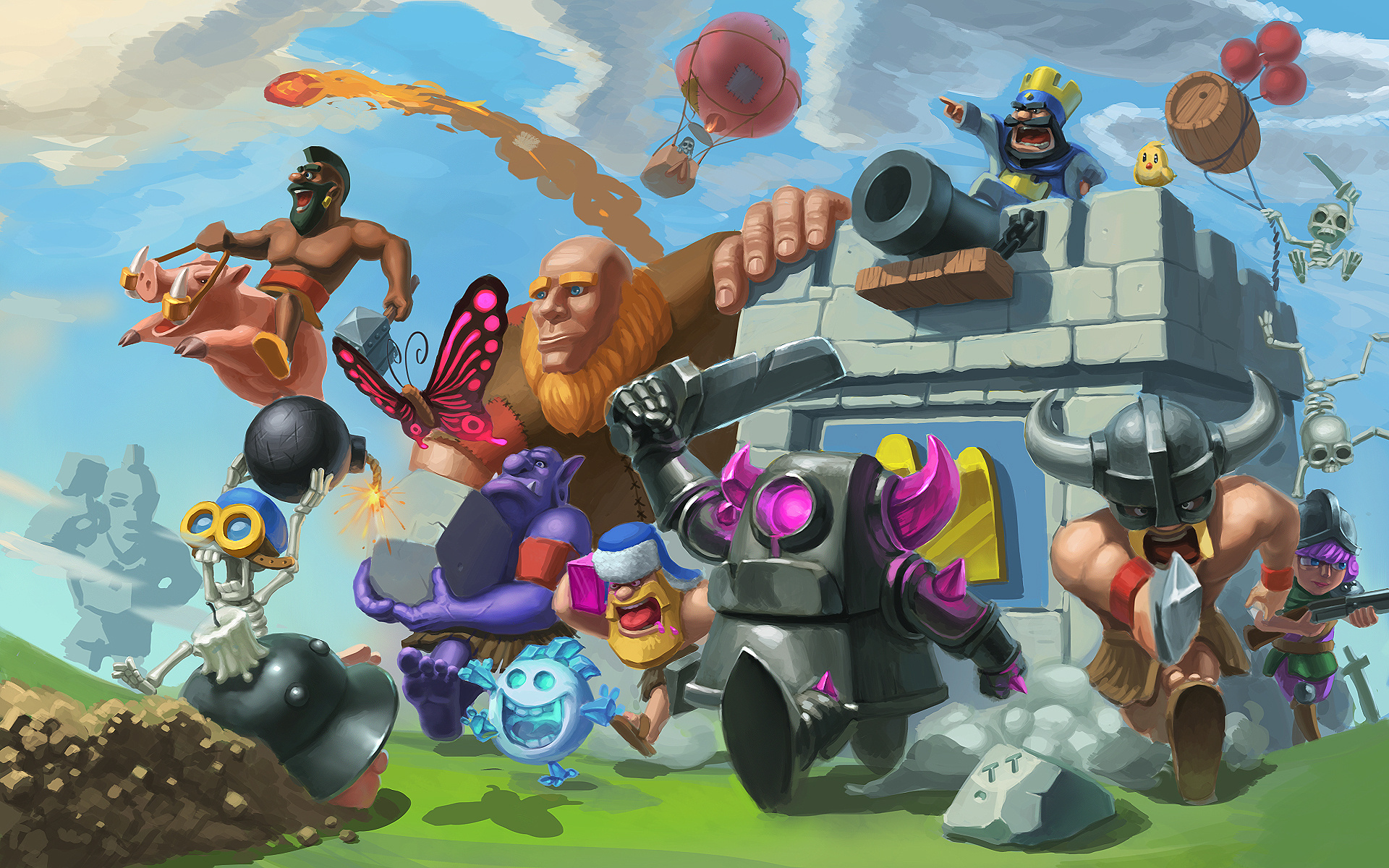 《皇室战争》寒冰女武速攻流卡组