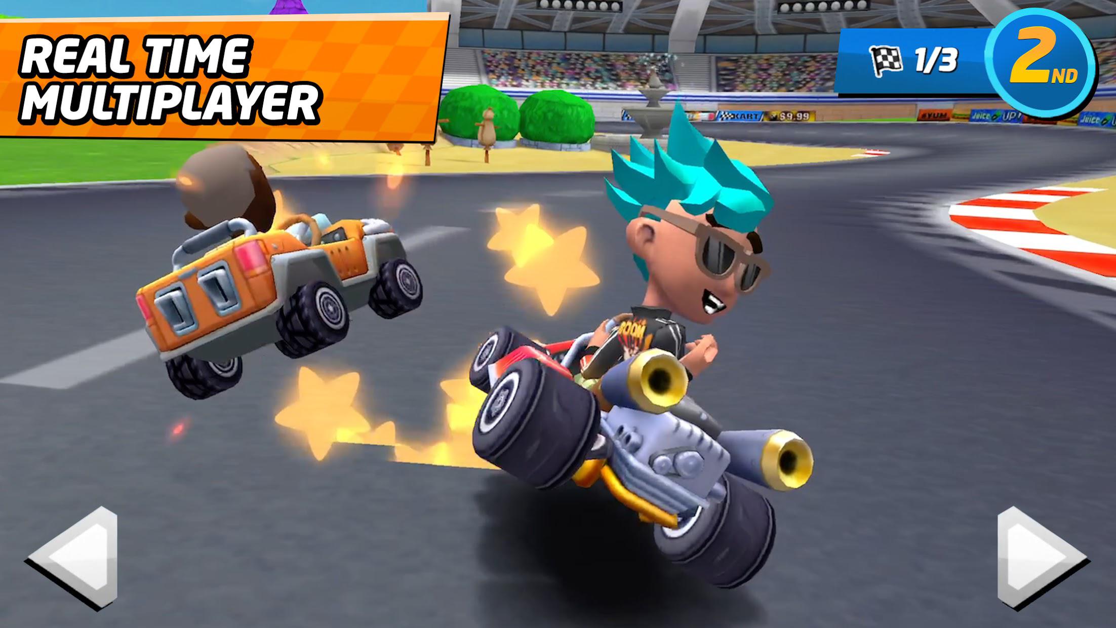 爆炸卡丁车金币无敌版