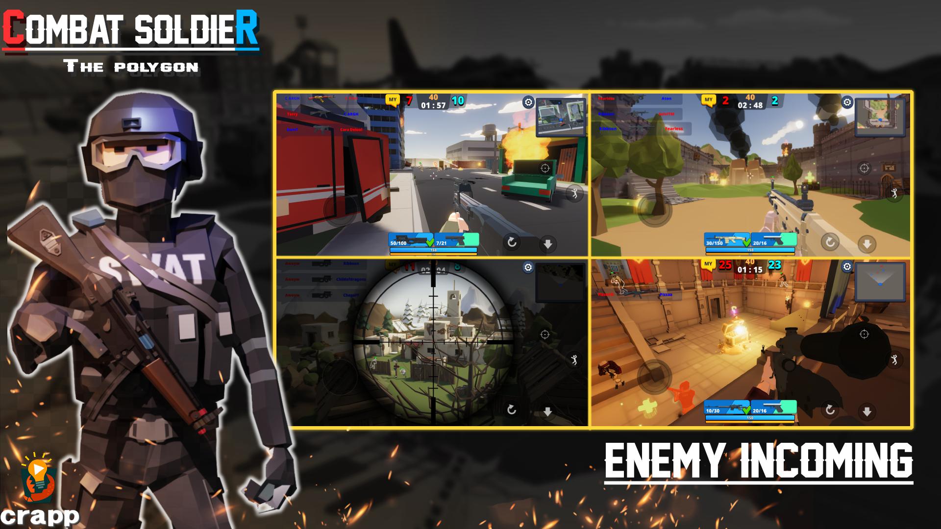 战斗士兵：多边形_截图_4