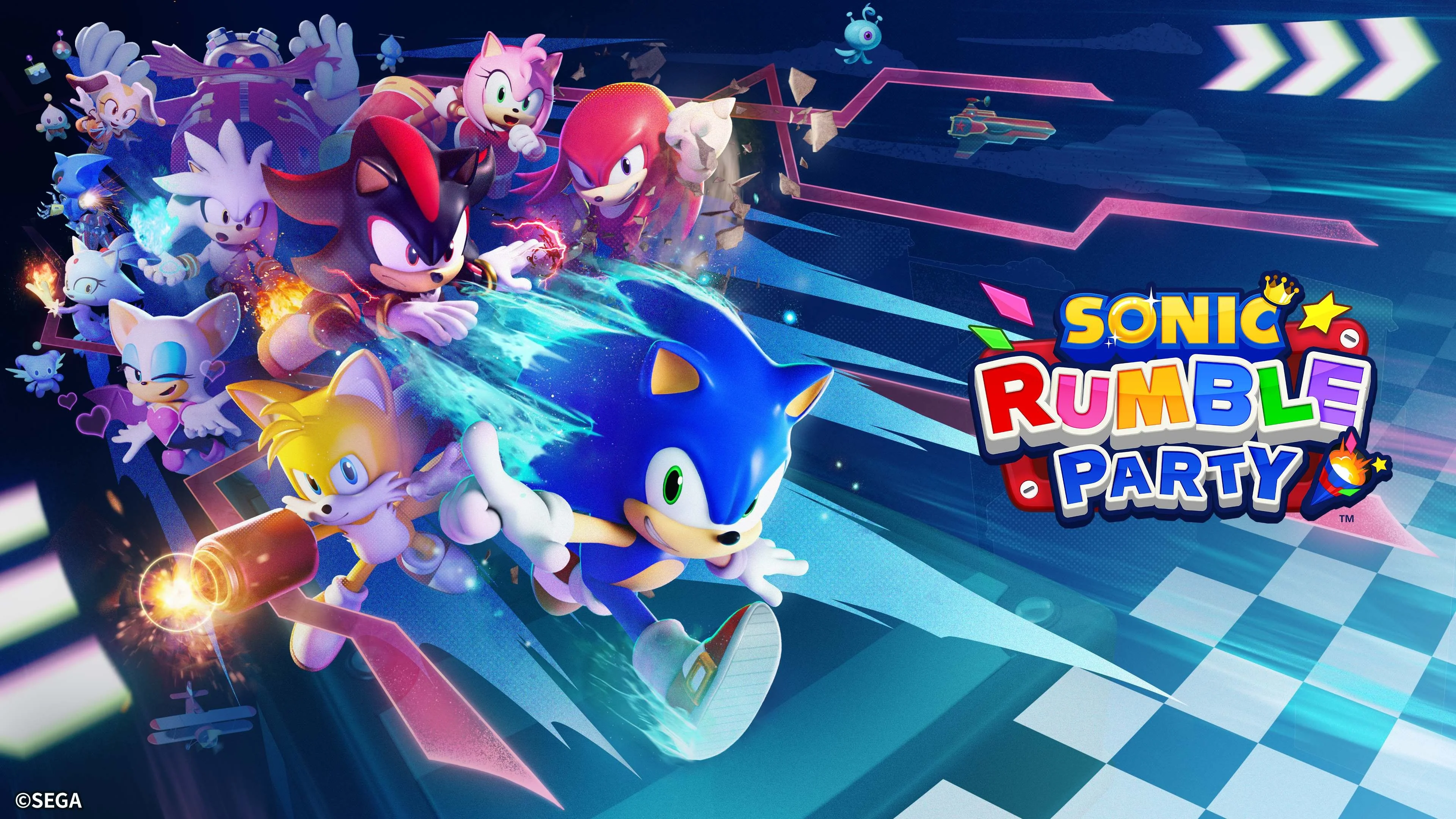 《Sonic Rumble Party》一切新赛季 5「爱丽丝梦游仙境」官方登场