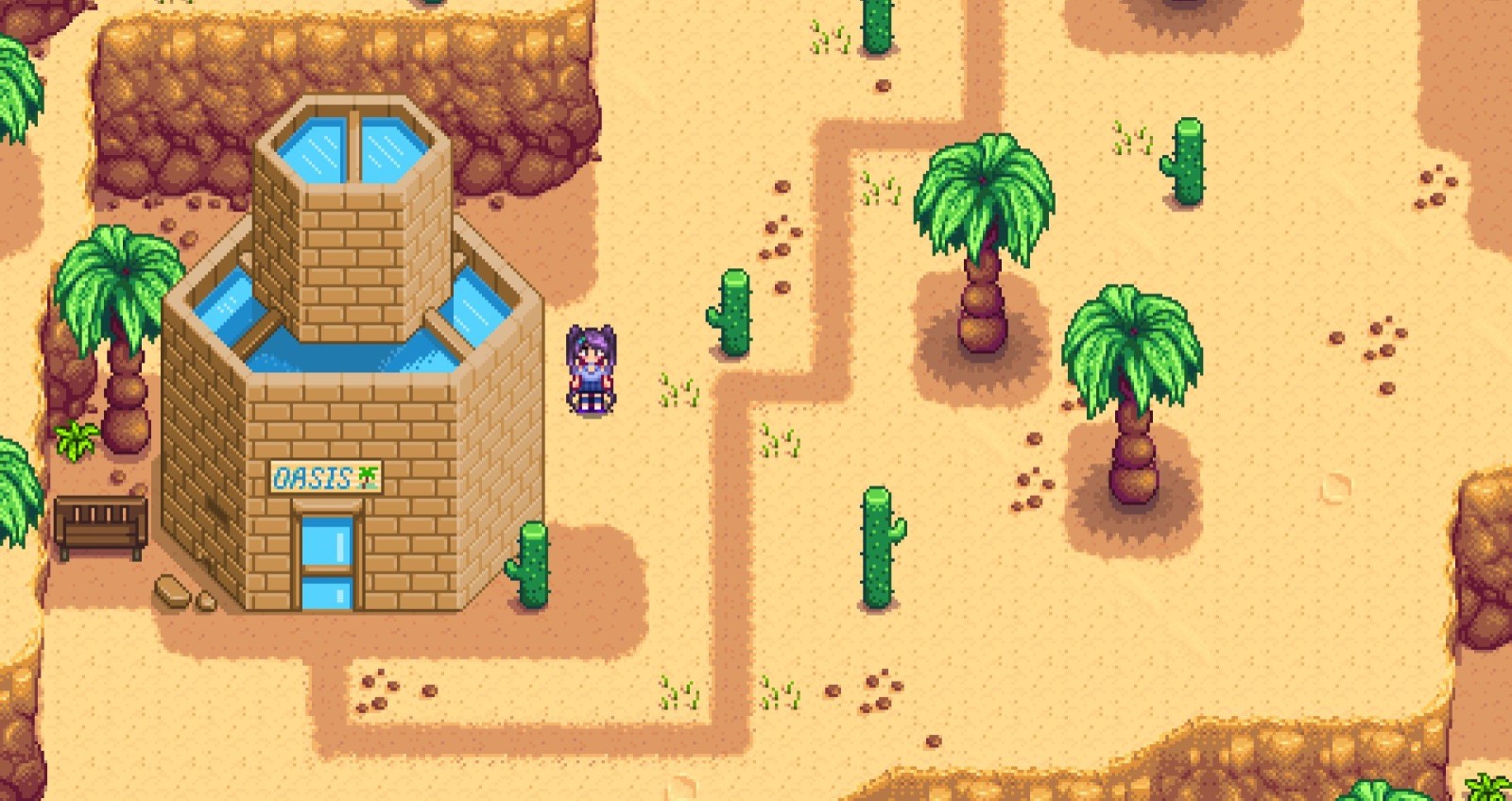 星露谷物语沙漠怎么去