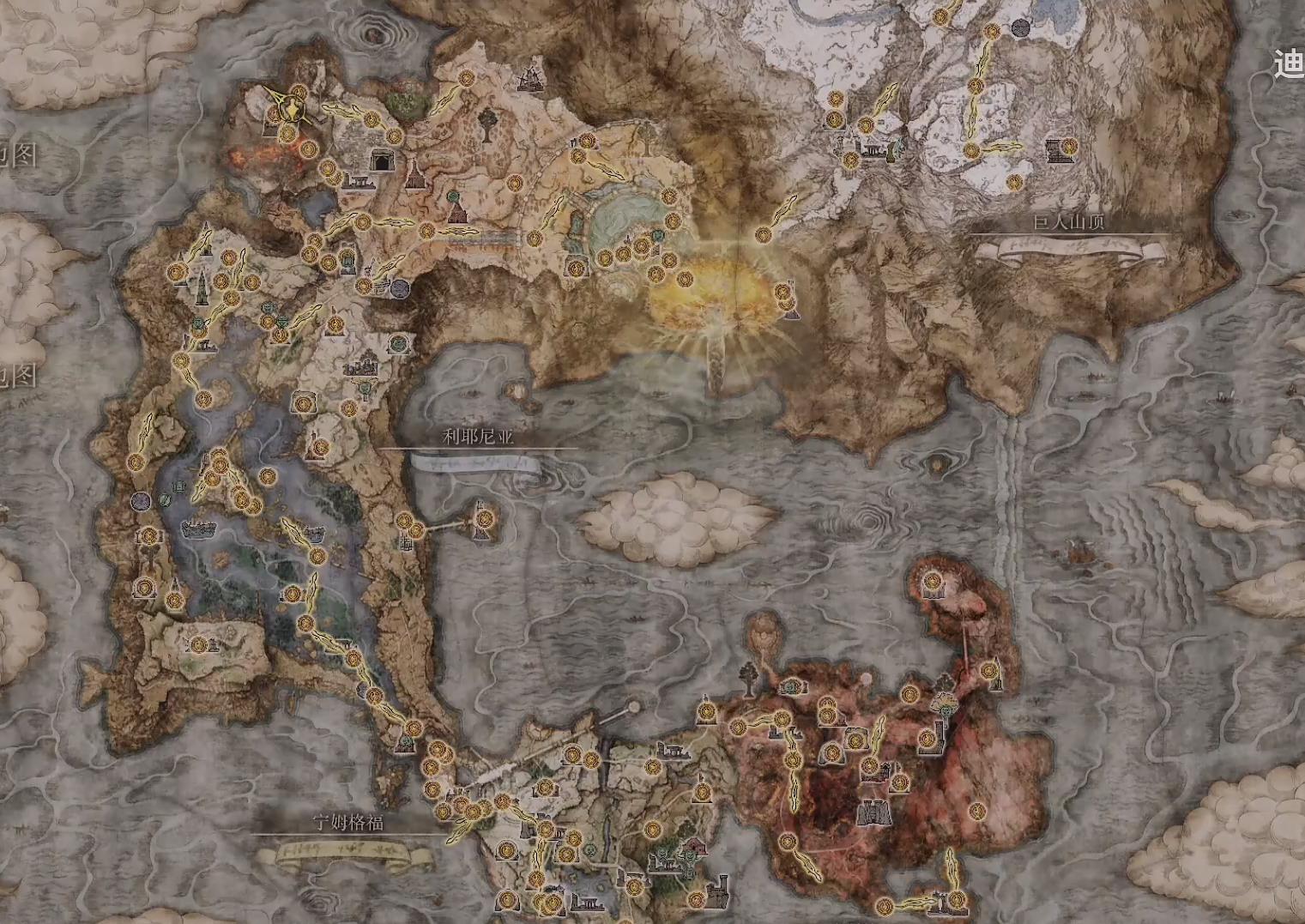 艾尔登法环地图