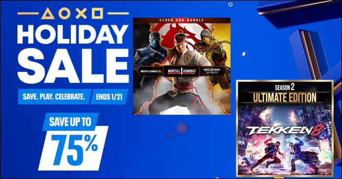 PlayStation假日折扣发表50款超值格斗游戏减价列表